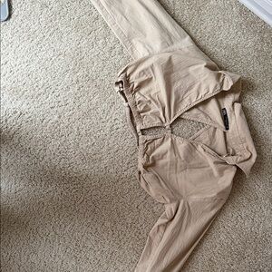 Zara Men's Beige Chinos